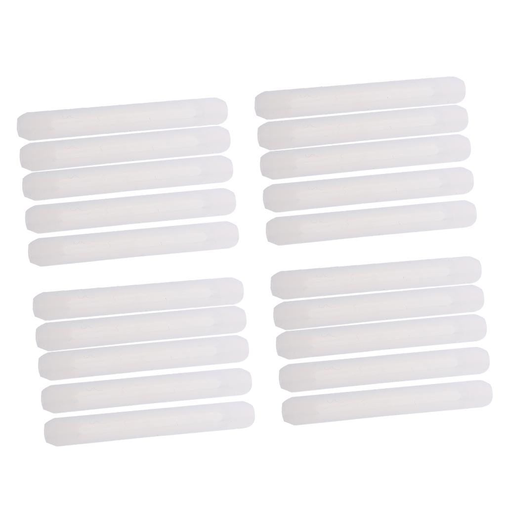 Maxbell Antislip Ear Hook Soft Silicone Fixation Accessories Set of 10 Pairs Clear