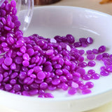 Max 300g Depilatory Hard Wax Beans Waxing Body Bikini Hair Removal violet