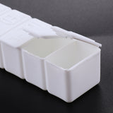 Max 7Days 7Grids Tablet Pill Organizer Box Detachable Week Reminder Home Travel