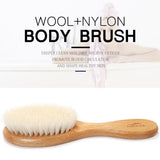 Max Beech Nylon Body Skin Exfoliator Brush Baby Body Massager Scrub without Rope