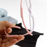 Max Kids Optical Eyeglass Anti Light Blocking Protection for Teens Purple Pink