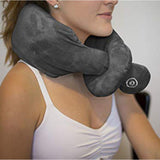 Max Massage Electric Travel Pillow Neck Support Head Rest Airplane Cushion