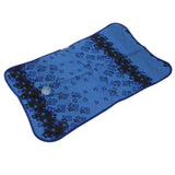 Max Ice Water Pillow Summer Cooling Cushion Mat for Home Car Office Dark Blue