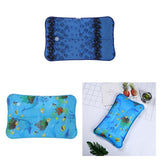 Max Ice Water Pillow Summer Cooling Cushion Mat for Home Car Office Dark Blue