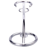 Max Deluxe Shaving Holder Stand for Men's Straight Razor Brush Organizer Silver