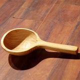 Maxbell Handmade Wooden Ladle Water Scoop for Bath Spa Sauna Foot Massage Soaking - Aladdin Shoppers