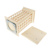 Max Wooden Aroma Essential Oil Display Case Storage Rack Organizer Holder
