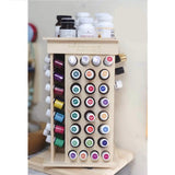 Max Wooden Aroma Essential Oil Display Case Storage Rack Organizer Holder