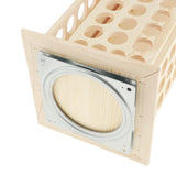 Max Wooden Aroma Essential Oil Display Case Storage Rack Organizer Holder