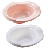 Toilet Sitz Bath Tub Hip Basin Bidet for Pregnant Women Hemorrhoids Pink