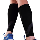 1Pair Sports Calf Compression Sleeves Shin Splint Leg Support Brace Wraps S