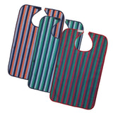 Max Reusable PVC Eating Bib Dining Clothing Protector for Elderly Patient Orange