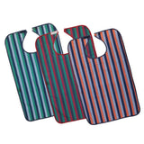 Max Reusable PVC Eating Bib Dining Clothing Protector for Elderly Patient Orange