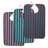 Max Reusable PVC Eating Bib Dining Clothing Protector for Elderly Patient Orange