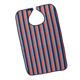 Max Reusable PVC Eating Bib Dining Clothing Protector for Elderly Patient Orange