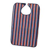 Max Reusable PVC Eating Bib Dining Clothing Protector for Elderly Patient Orange