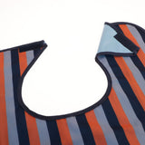 Max Reusable PVC Eating Bib Dining Clothing Protector for Elderly Patient Orange