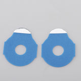 1000Pcs Eyewear Lens Processing Polishing Anti-Slip Pads Sticker Blue 02