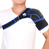 Max Protective Shoulder Support Brace Stability Sports Strap Band for Left/Right