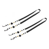 Max 2pcs Womens Beaded Eyeglasses Chain 64cm Sunglasses Retainer Necklace 25''