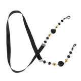 Max 2pcs Womens Beaded Eyeglasses Chain 64cm Sunglasses Retainer Necklace 25''