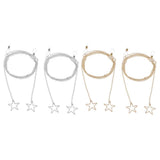 Max 2pcs Eyeglass Chains Cords Holder Strap Sunglasses Lanyards Eyewear Retainer Golden