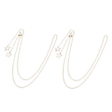 Max 2pcs Eyeglass Chains Cords Holder Strap Sunglasses Lanyards Eyewear Retainer Golden