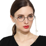 Max 2pcs Eyeglass Chains Cords Holder Strap Sunglasses Lanyards Eyewear Retainer Silver