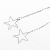 Max 2pcs Eyeglass Chains Cords Holder Strap Sunglasses Lanyards Eyewear Retainer Silver