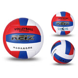 Max Official No. 5 Volleyball Training Racing Competition Game Soft Leather Ball