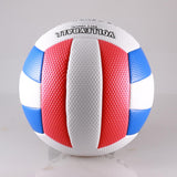 Max Official Size 5 Volleyball Training Racing Competition Game Soft Ball White