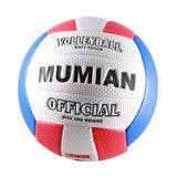 Max Official Size 5 Volleyball Training Racing Competition Game Soft Ball White