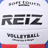 Max Official Size 5 Volleyball Training Racing Competition Game Soft Ball White