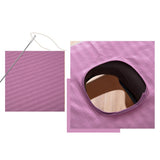 Max Beauty Massage SPA Treatment Bed Table Cover Sheet w/Face Hole Purple