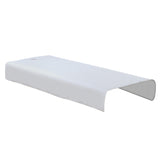 Beauty Massage SPA Treatment Bed Table Cover Sheet with Breath Hole White