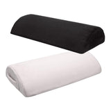 Semi-Roll Foot Rest Pillow Leg Knee Support Back Neck Pain Relief Pad Black