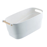 Maxbell Plastic Storage Basket Organizer Box for Sundries Underwear Toy Cosmetics  S