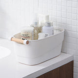 Maxbell Plastic Storage Basket Organizer Box for Sundries Underwear Toy Cosmetics  S