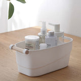 Maxbell Plastic Storage Basket Organizer Box for Sundries Underwear Toy Cosmetics  S