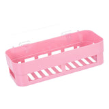 Max Bathroom Shelf Shower Shampoo Holder Kitchen Storage Rack Organizer Pink