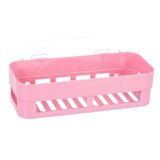 Max Bathroom Shelf Shower Shampoo Holder Kitchen Storage Rack Organizer Pink