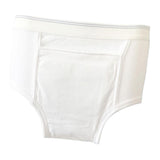 Washable Absorbency Incontinence Aid Cotton Underwear Briefs for Men M