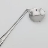 Max Stainless Steel Left/Right Angled Spoon Curved Utensils Soup Spoon Left