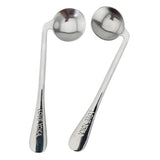 Max 2pcs Adaptive Utensils Right Left Handed Angled Curved Spoons Set for Elder