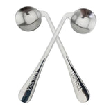 Max 2pcs Adaptive Utensils Right Left Handed Angled Curved Spoons Set for Elder