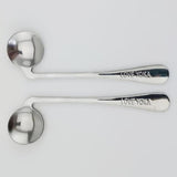 Max 2pcs Adaptive Utensils Right Left Handed Angled Curved Spoons Set for Elder