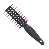 Max Women Men Nylon Needle Anti-static Massage Hair Straight Curly Hair Comb 04