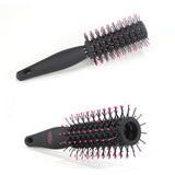 Max Women Men Nylon Needle Anti-static Massage Hair Straight Curly Hair Comb 04