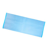 Long Nylon Exfoliating Scrub Wash Cloth Body Shower Bath Towel Blue