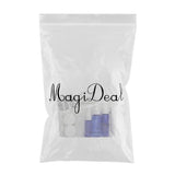 Max 6Pcs/Set Travel Toiletry Bottles Cosmetic Makeup Liquid Container Blue